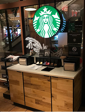 Starbucks Bayside Buildout photos